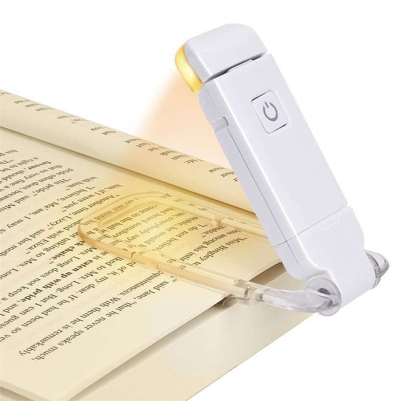 LED USB Rechargeable Book Reading Light-Sparklie Lights