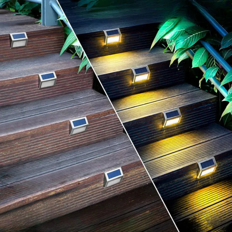 Classic Solar Deck Lights Outdoor-Sparklie Lights
