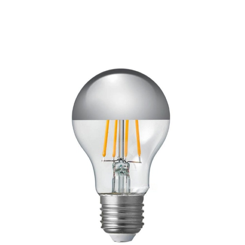 9W GLS Silver Crown LED Dimmable Light Bulb (E27)-Sparklie Lights