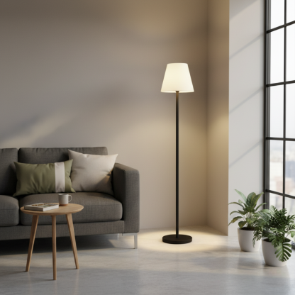 Outdoor Solar Floor Lamp Waterproof Patio Light