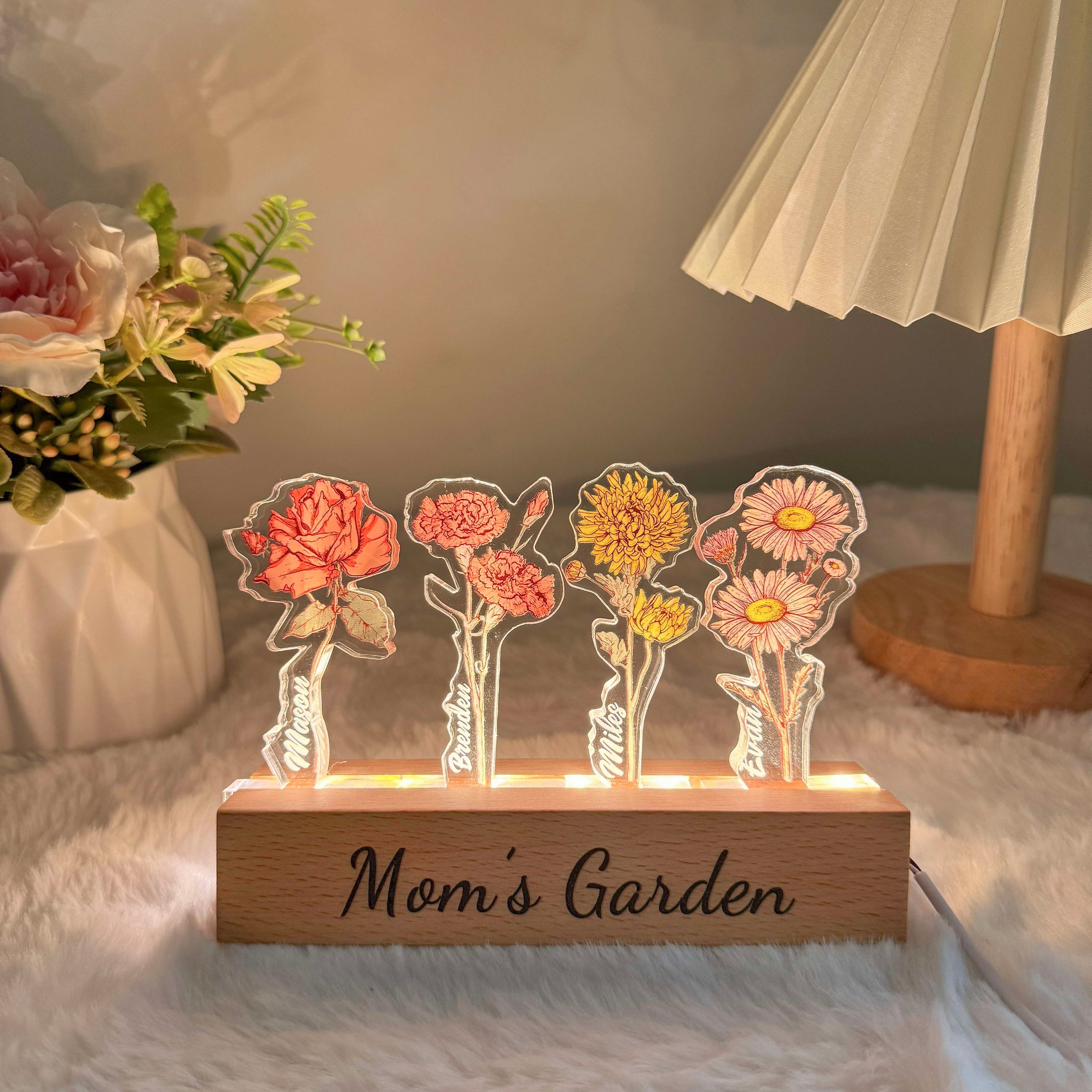 Mothers Day Custom Flower Light-Sparklie Lights