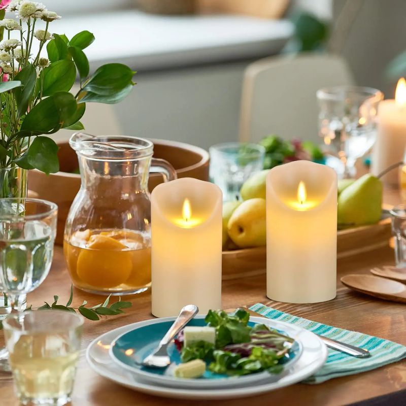 Flameless LED Candles With Remote Timer-Sparklie Lights