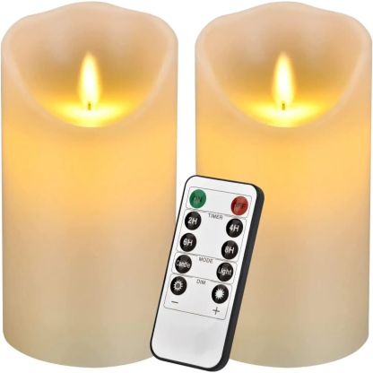 Flameless LED Candles With Remote Timer-Sparklie Lights