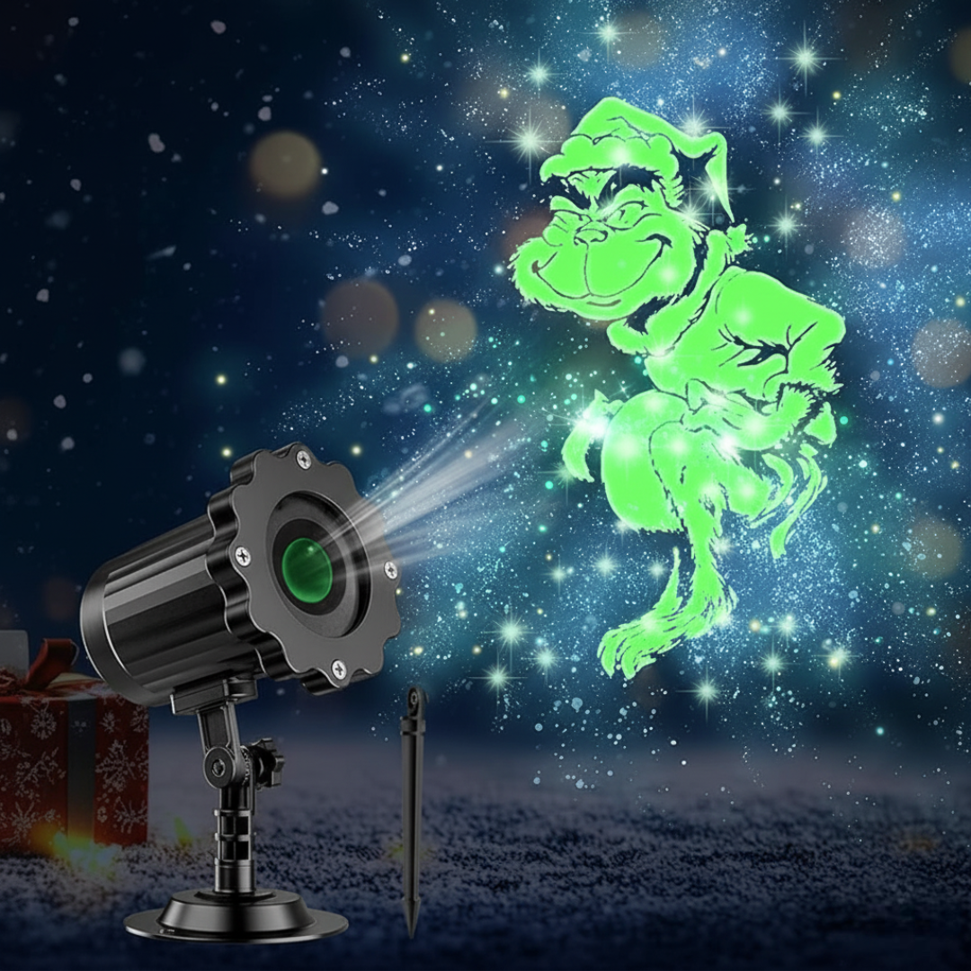 12 in 1 Dynamic Halloween Projection Lamp