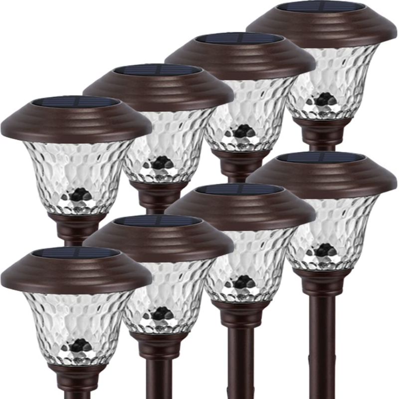 Automatic Solar Powered Pack of 8 LED Lights-Sparklie Lights