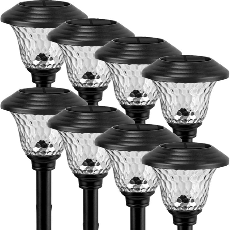 Automatic Solar Powered Pack of 8 LED Lights-Sparklie Lights