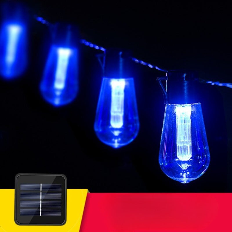 Waterproof LED Solar Bulb String Lights For Decoration-Sparklie Lights