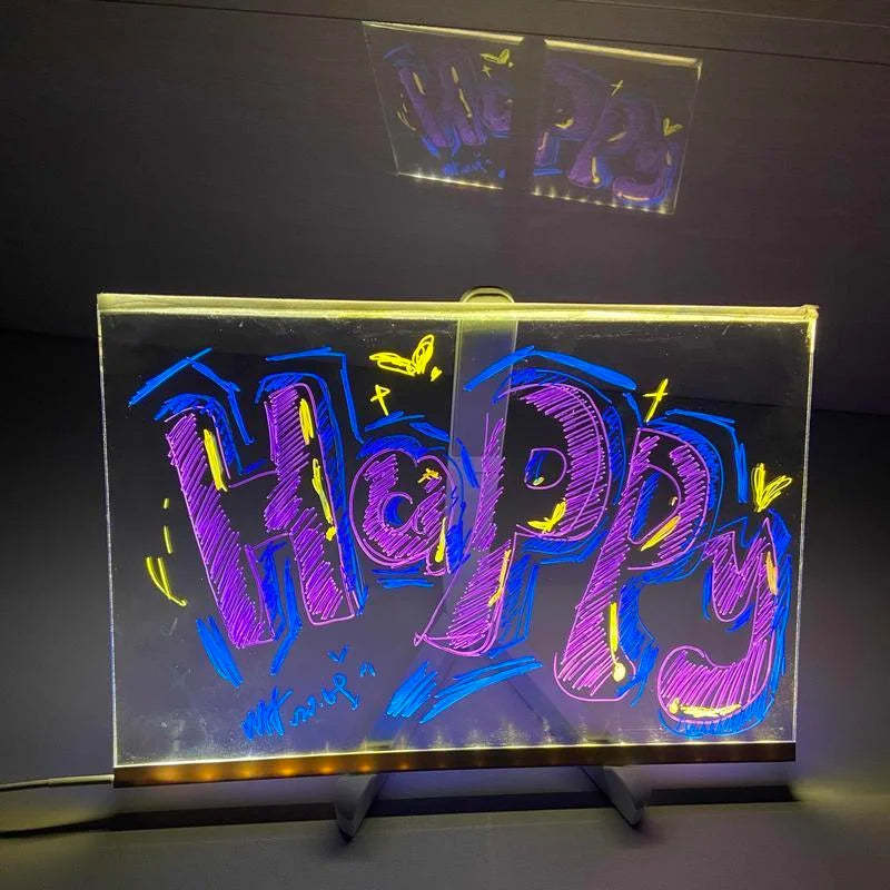Children's LED Note Board with Colors-Sparklie Lights