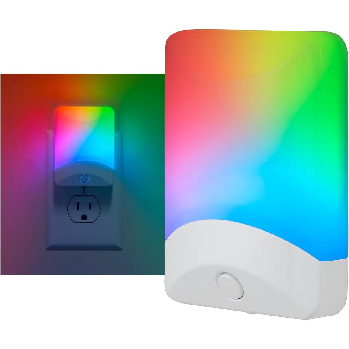 Silicone LED Night Light With Color Glow-Sparklie Lights