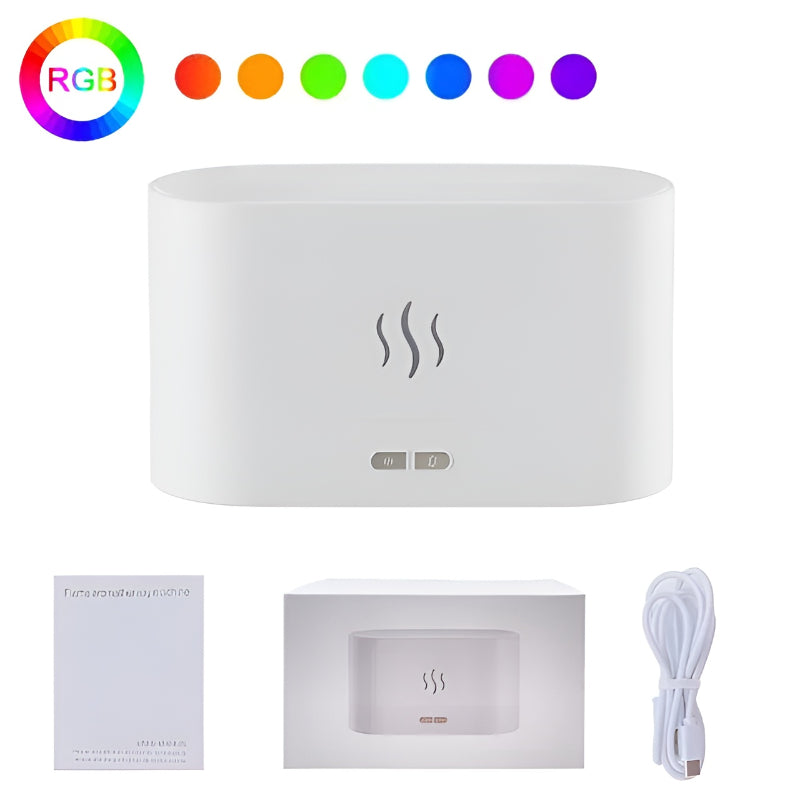 Aroma Diffuser And Air Humidifier With Colorful LED Lighting-Sparklie Lights