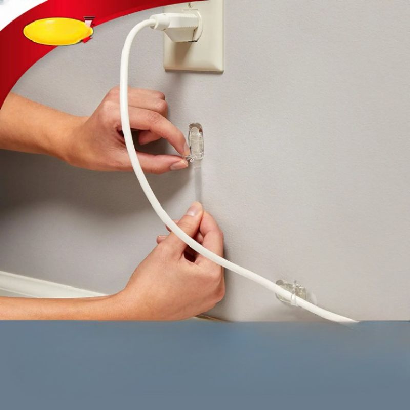 Strong Hanging Electrical Cable Clips-Sparklie Lights