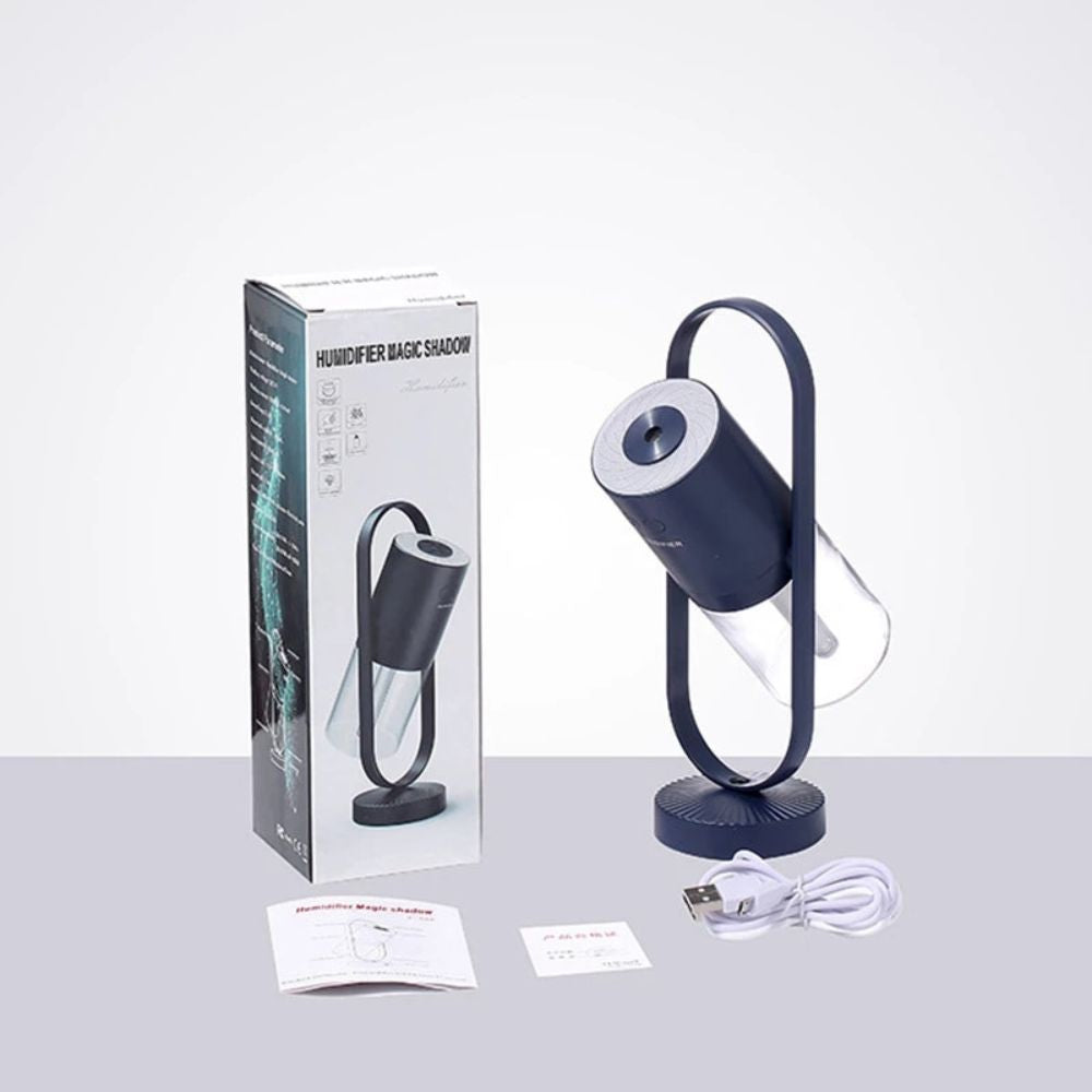 Wireless Auto Rotating Magic Shadow Humidifier-Sparklie Lights