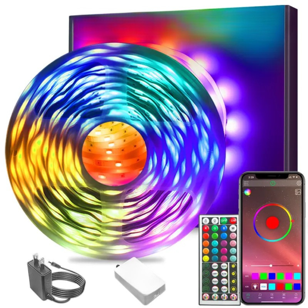 Remote Control RGB Strip Lights For Party Decor