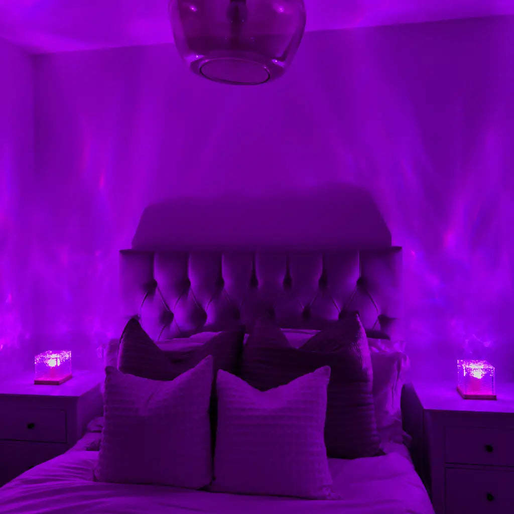Luminous Cube Lamp with Dynamic LED Light Display-Sparklie Lights