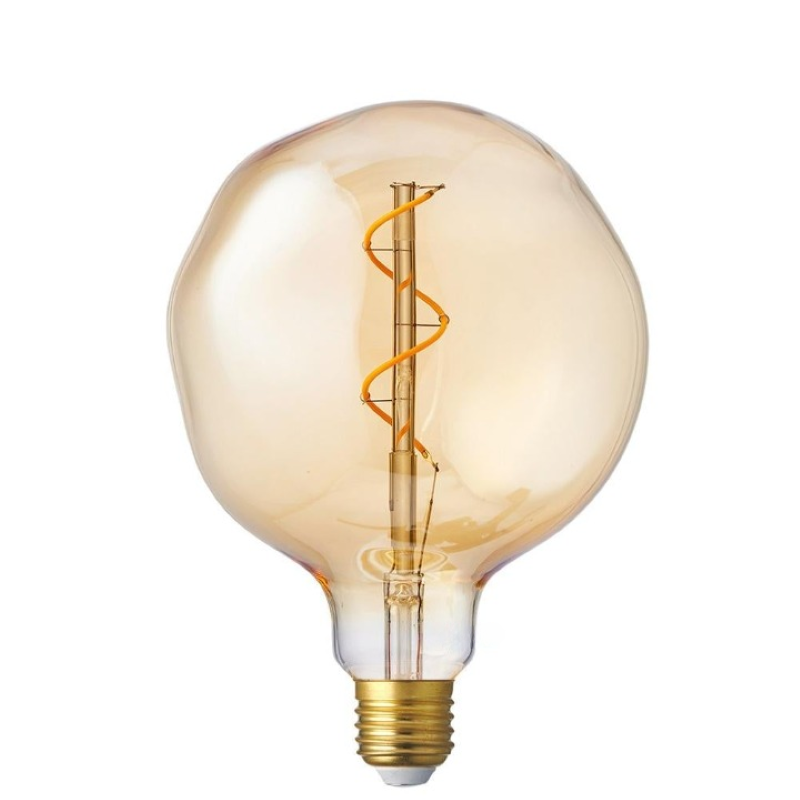 Designer 125mm Amber LED Bulb-Sparklie Lights
