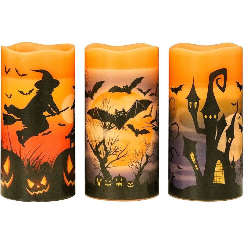 Halloween Themed LED Candles-Sparklie Lights