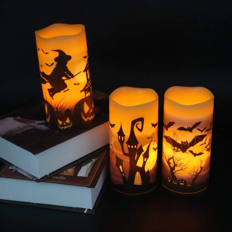 Halloween Themed LED Candles-Sparklie Lights