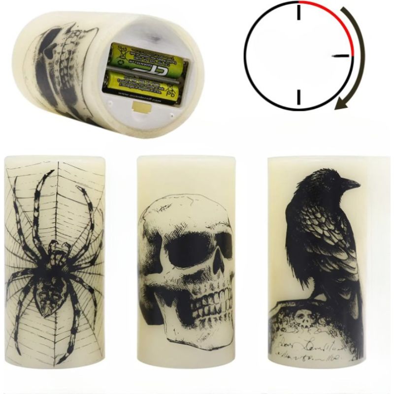 Halloween Themed LED Candles-Sparklie Lights