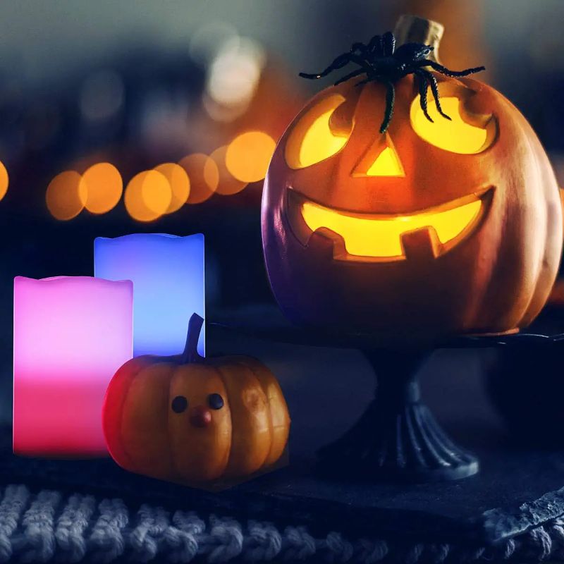 Exquisite Pack of 12 Flameless Candles-Sparklie Lights