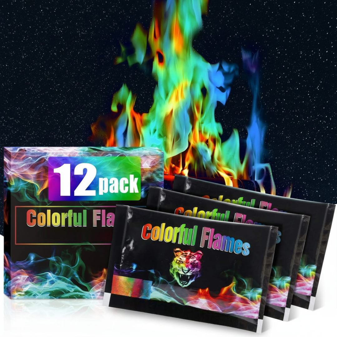 Color Changing Fire Packets For Campfires