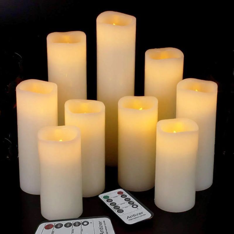 Flameless LED Candles With Remote Timer-Sparklie Lights