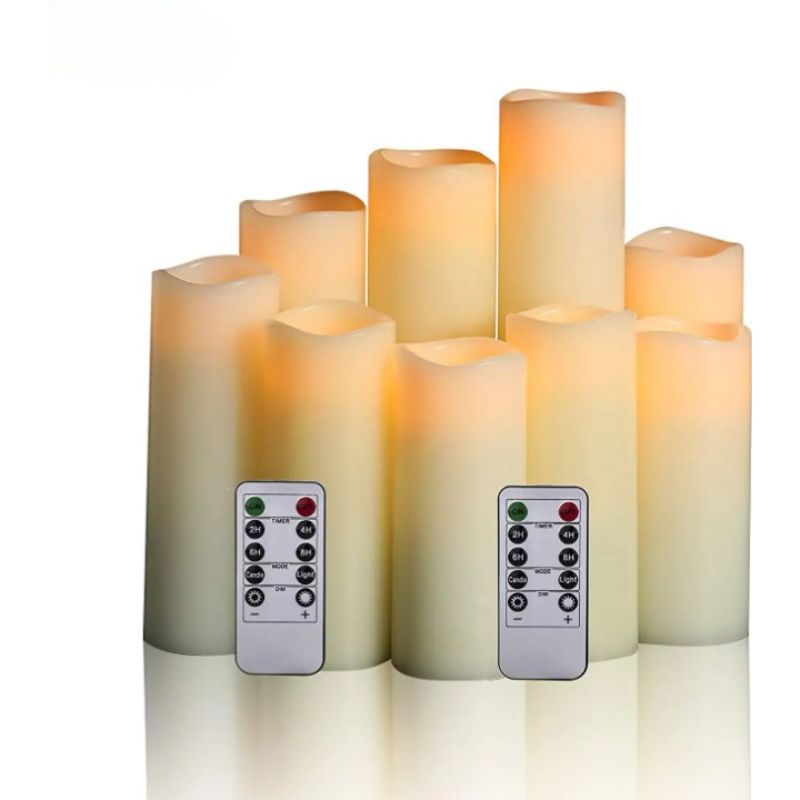 Flameless LED Candles With Remote Timer-Sparklie Lights