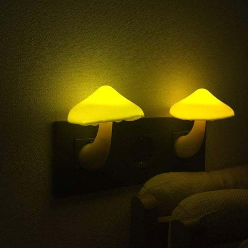 Light Changing Mushroom Wall Lamp-Sparklie Lights