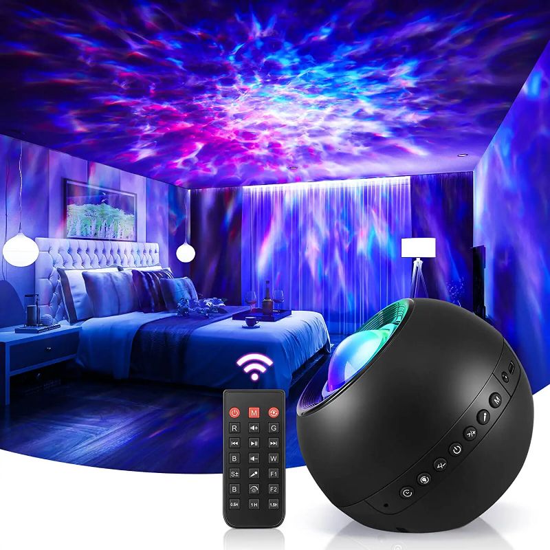 Bluetooth Music Night Light Projector-Sparklie Lights