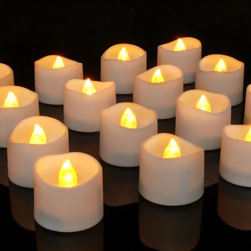 72 Pack Battery Decorating Candles-Sparklie Lights