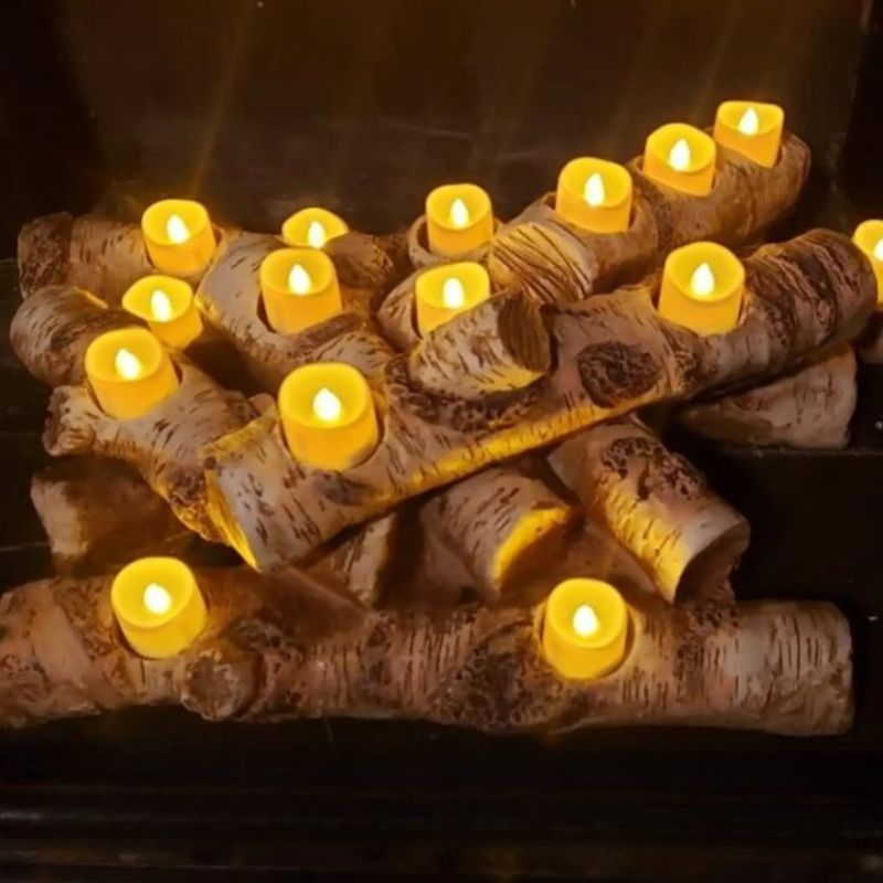 48-Pack Decorating Candles-Sparklie Lights