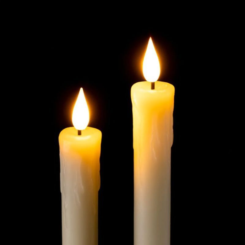 LED Flameless Taper Candles With Remote-Sparklie Lights