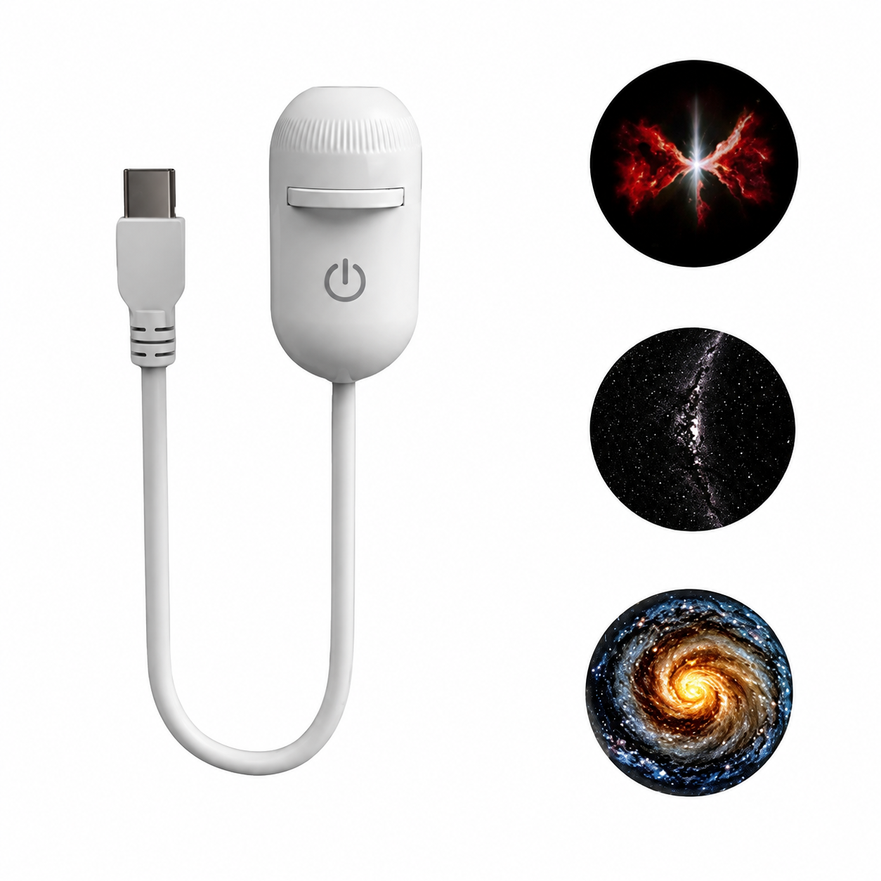 USB Galaxy Night Light For Ceiling Decor
