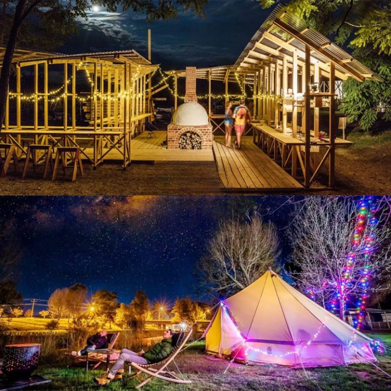 Decorative 100 LED Solar Fairy Lights-Sparklie Lights