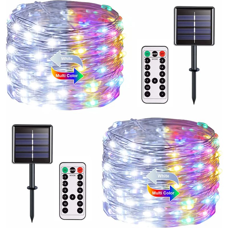 Decorative 100 LED Solar Fairy Lights-Sparklie Lights