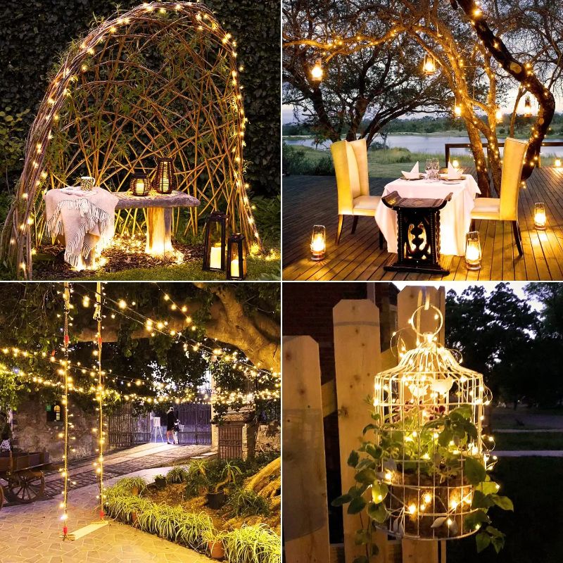 100 LED Solar Fairy String Lights-Sparklie Lights