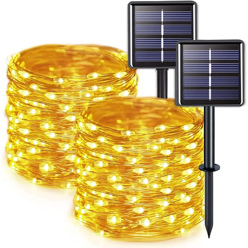 100 LED Solar Fairy String Lights-Sparklie Lights