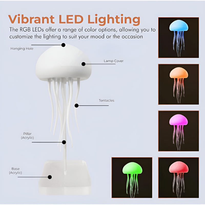 Mesmerizing Jellyfish Lamp-Sparklie Lights