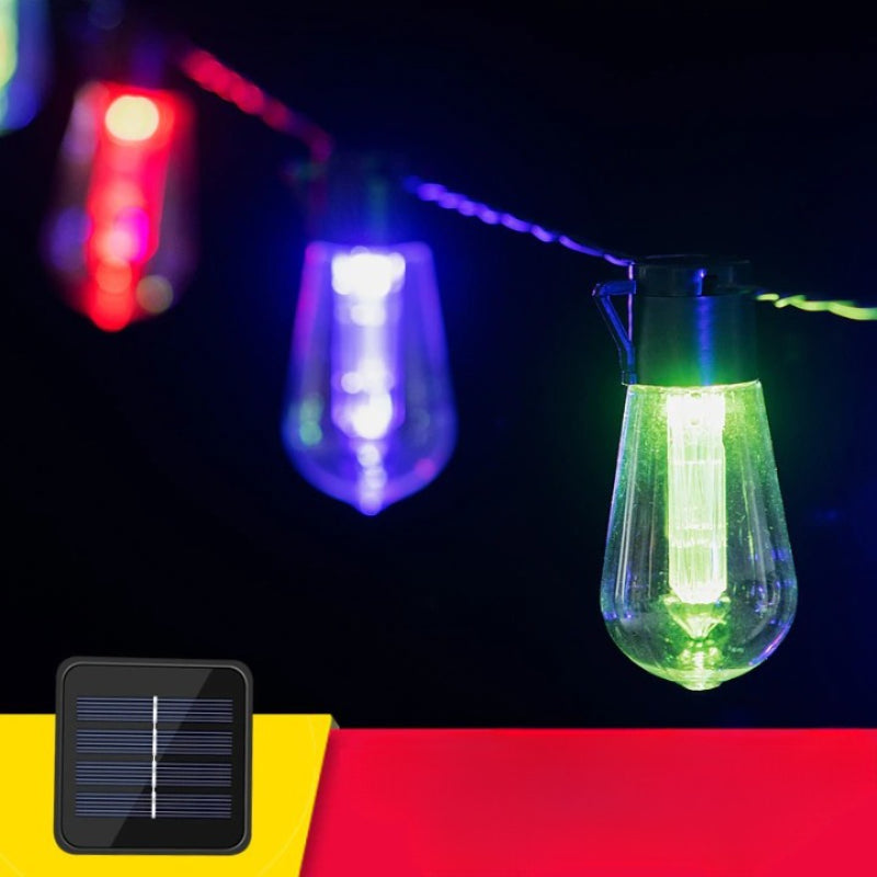Waterproof LED Solar Bulb String Lights For Decoration-Sparklie Lights