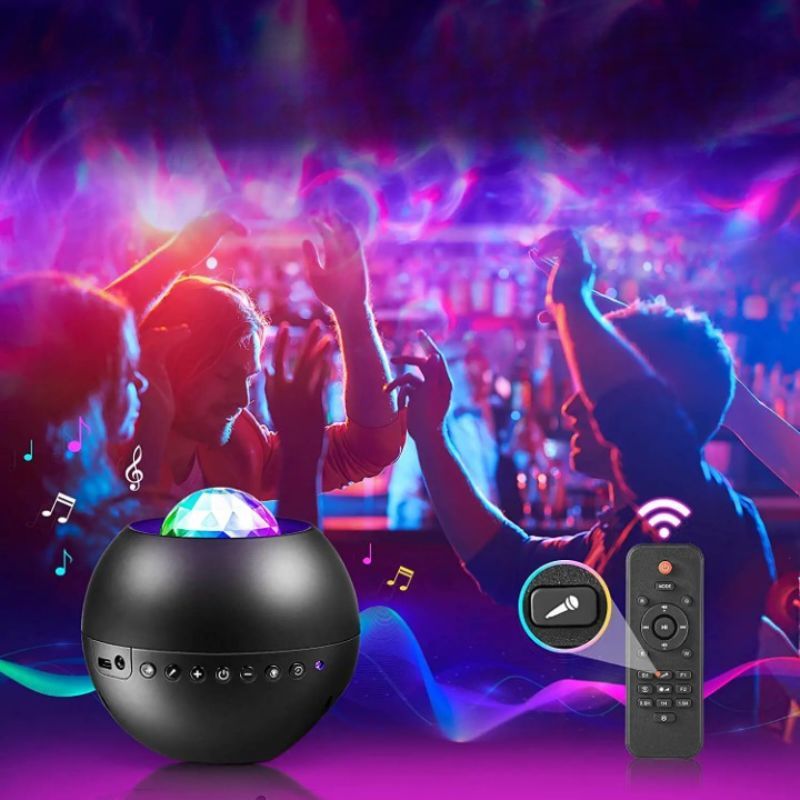 Bluetooth Music Night Light Projector-Sparklie Lights