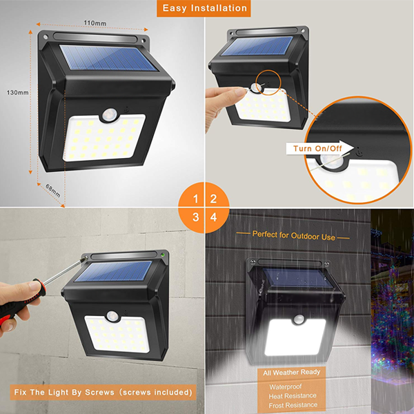 Outdoor Motion Sensor Lights-Sparklie Lights