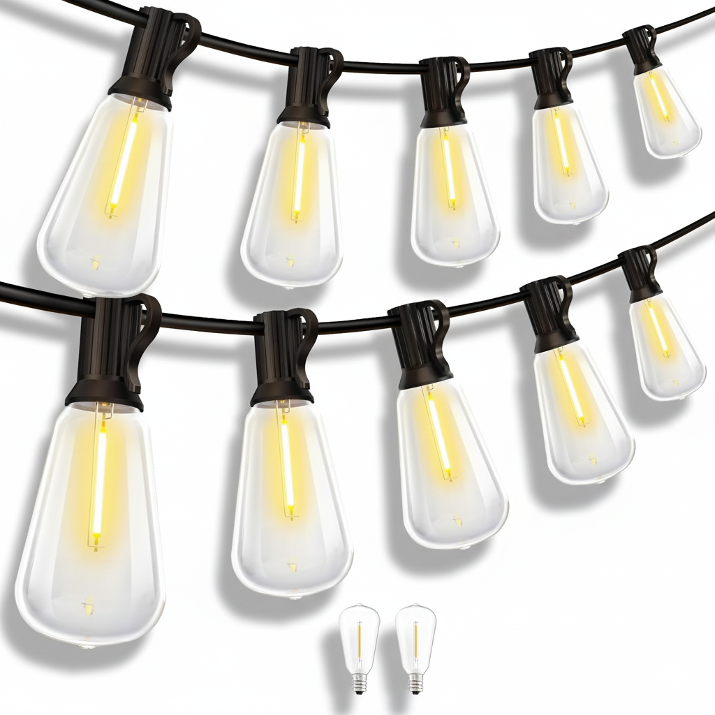 Outdoor String LED Waterproof Patio Lights