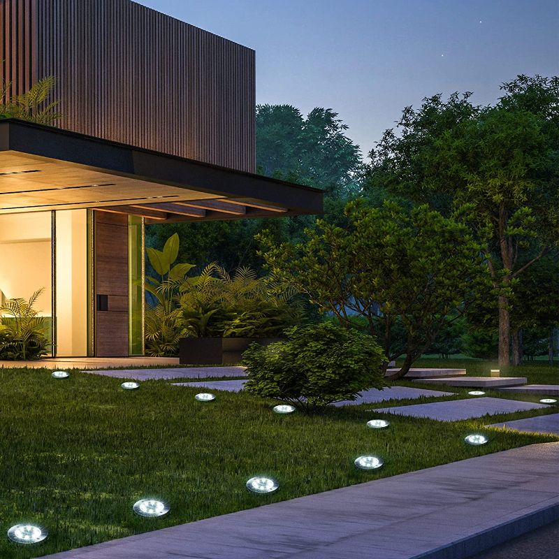 LED Solar Powered Disk Lights-Sparklie Lights