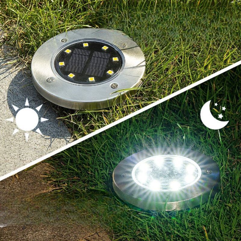 LED Solar Powered Disk Lights-Sparklie Lights