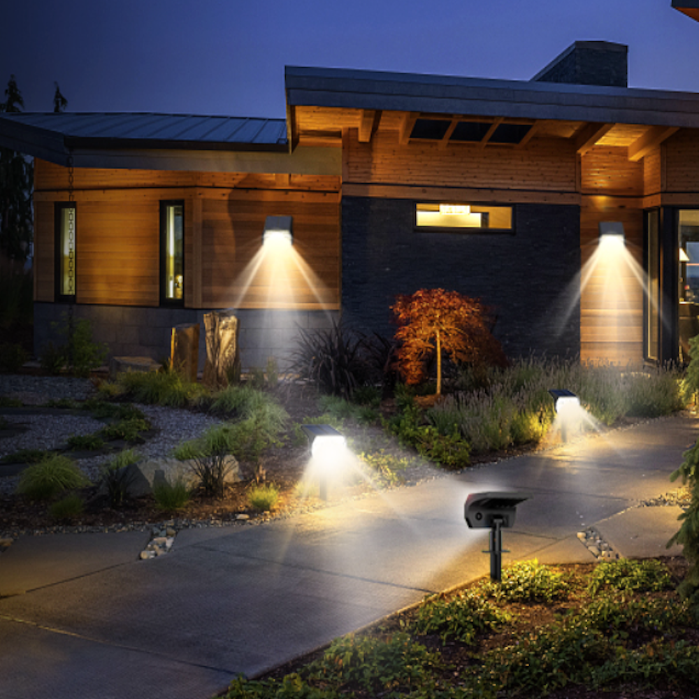 Waterproof 56 LED Solar Garden Pathway Lights-Sparklie Lights