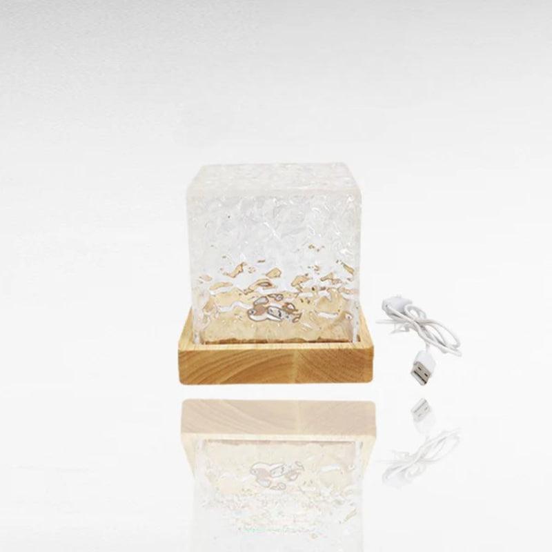 Rotating Water Ripple Night Light Aura Lamp-Sparklie Lights