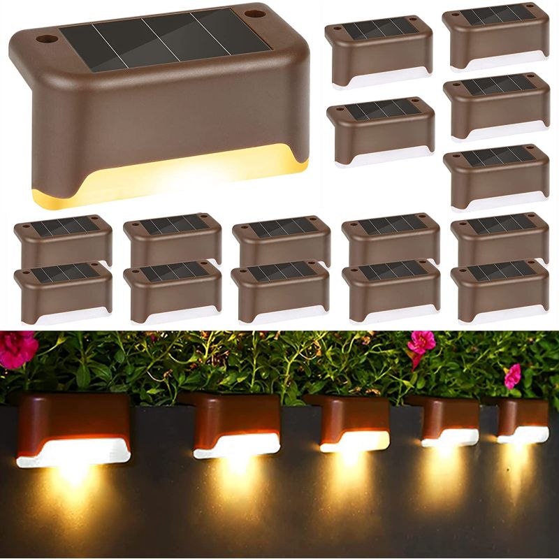 16 Pack Solar Deck Lights-Sparklie Lights