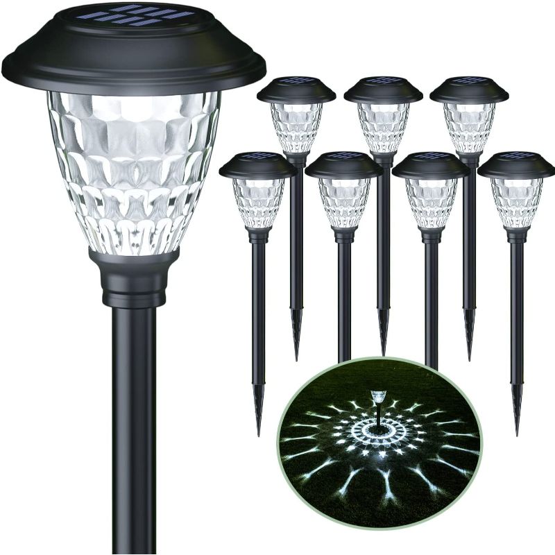 8 Pack Waterproof Solar LED Lights-Sparklie Lights