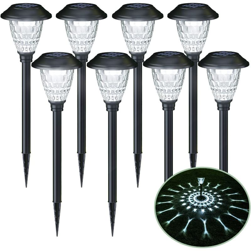 8 Pack Waterproof Solar LED Lights-Sparklie Lights