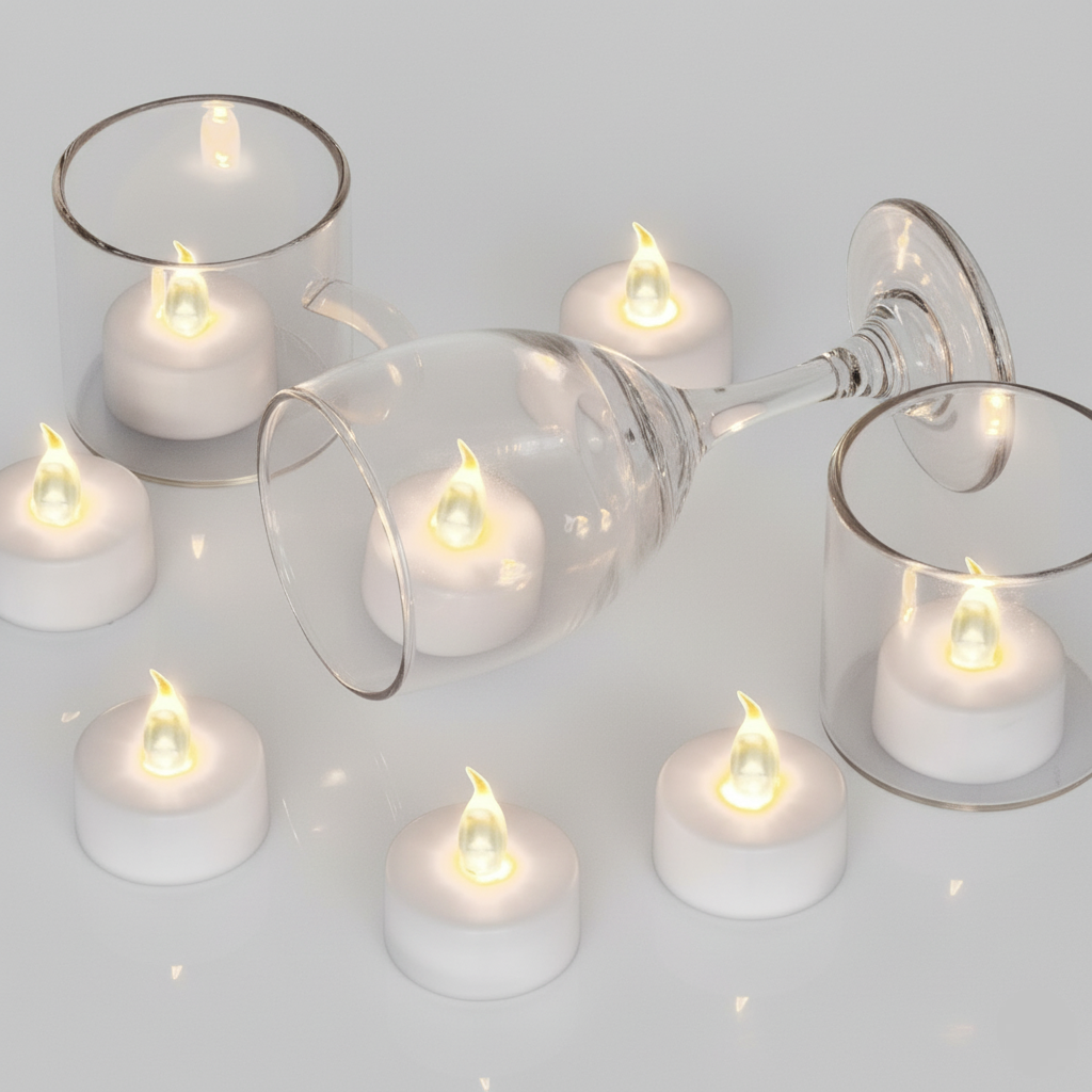 Tea Light Candles With Remote Control