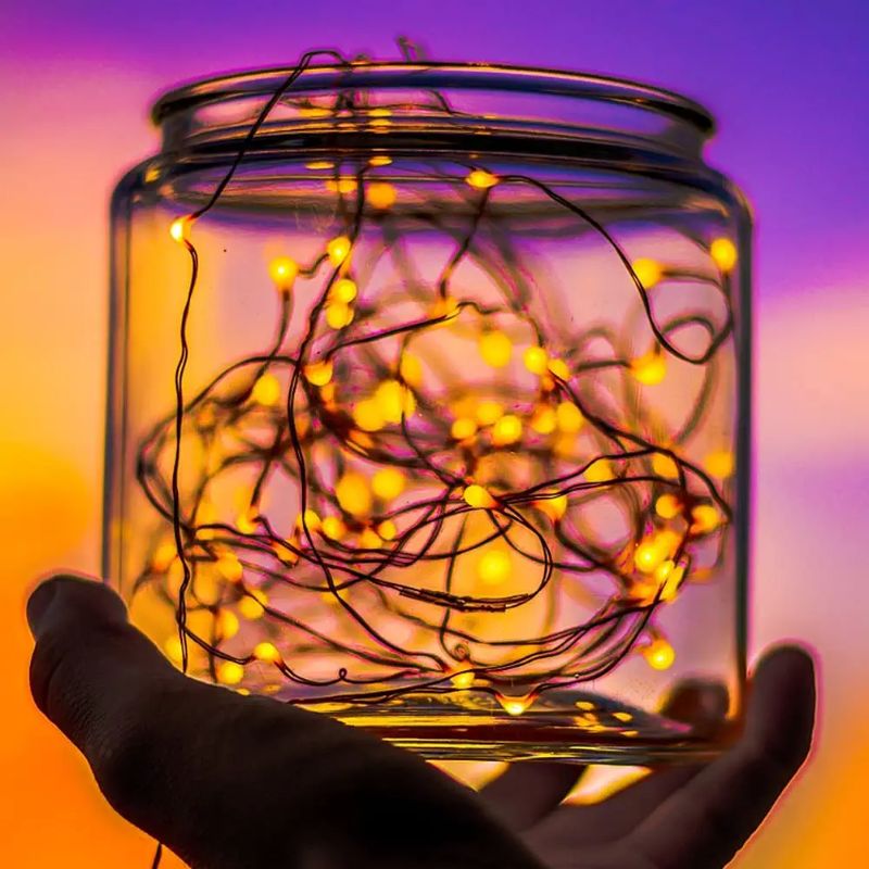 2 Pack Outdoor Decorative Fairy LED Lights-Sparklie Lights